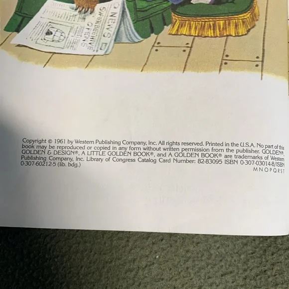 Vintage Little Golden Books from the 1960’s. Set of 3. Approximately 6 3/4” x 8” - Picture 7 of 13